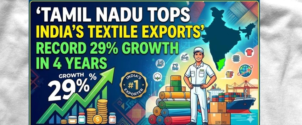 Tamil Nadu Leads India’s Textile Export Growth