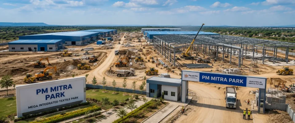 Two PM MITRA Textile Parks Approved, Set to Attract ₹20,000 Crore Investment