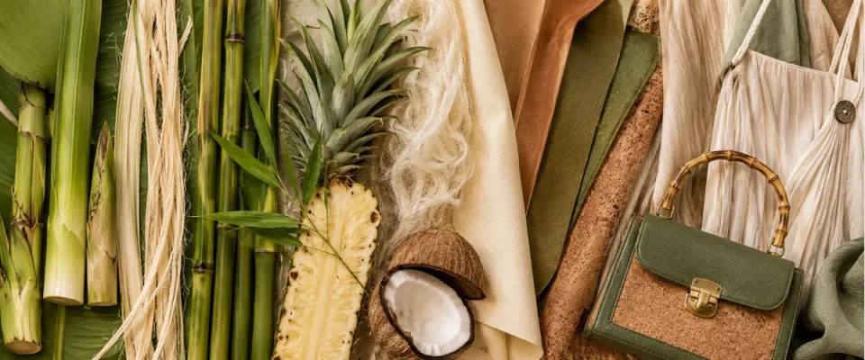 Discover seven innovative materials—from banana fibre and pineapple leaves to hemp and cork—that are transforming sustainable fashion and driving the next wave of textile innovation.