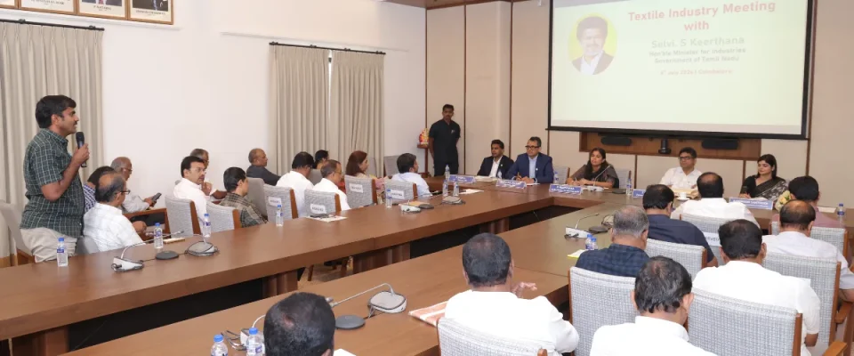 Tamil Nadu Vision 2035: Industries Minister Assures Support for Textile Industry Growth